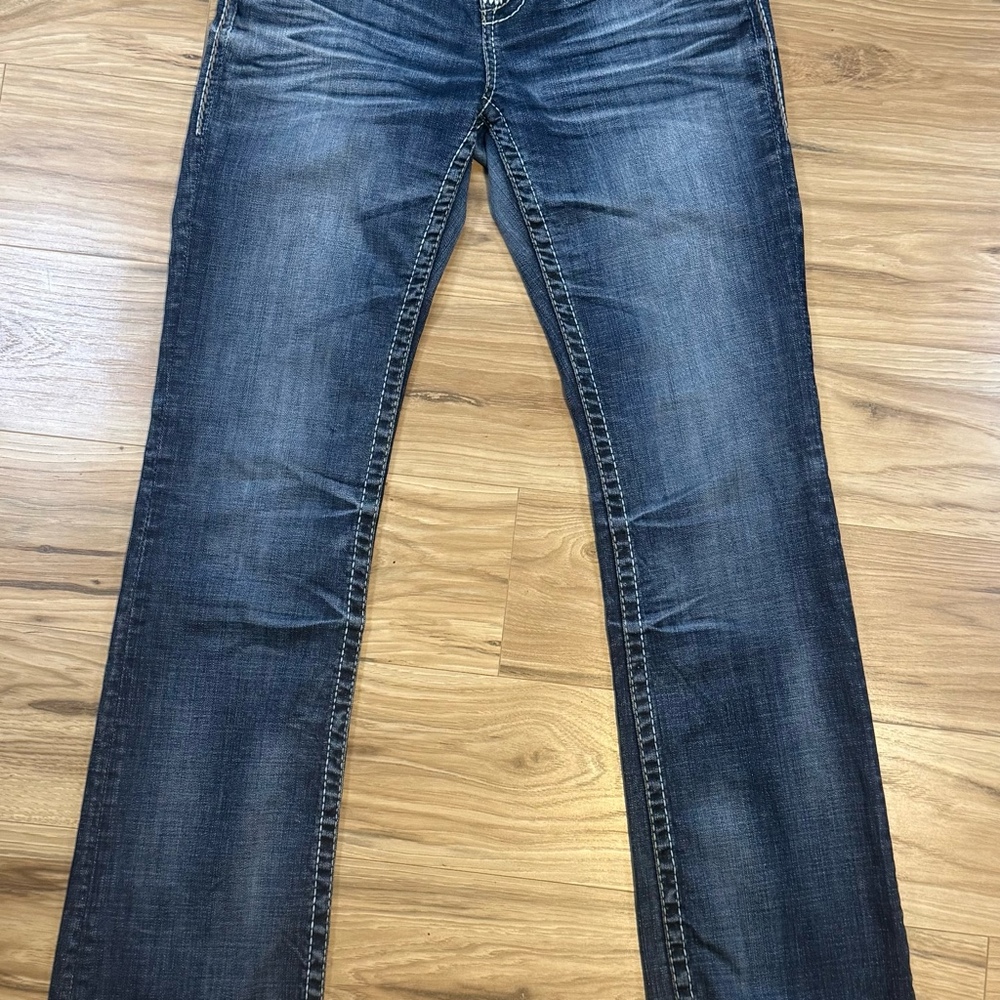 Big Star Women’s Bootcut Jeans 31x31 Distressed